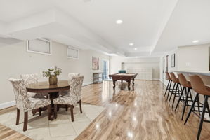 GAME TABLE, POOL & BARSTOOLS FOR ENTERTAINING