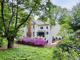 BACKYARD VIEW OF THE HOME