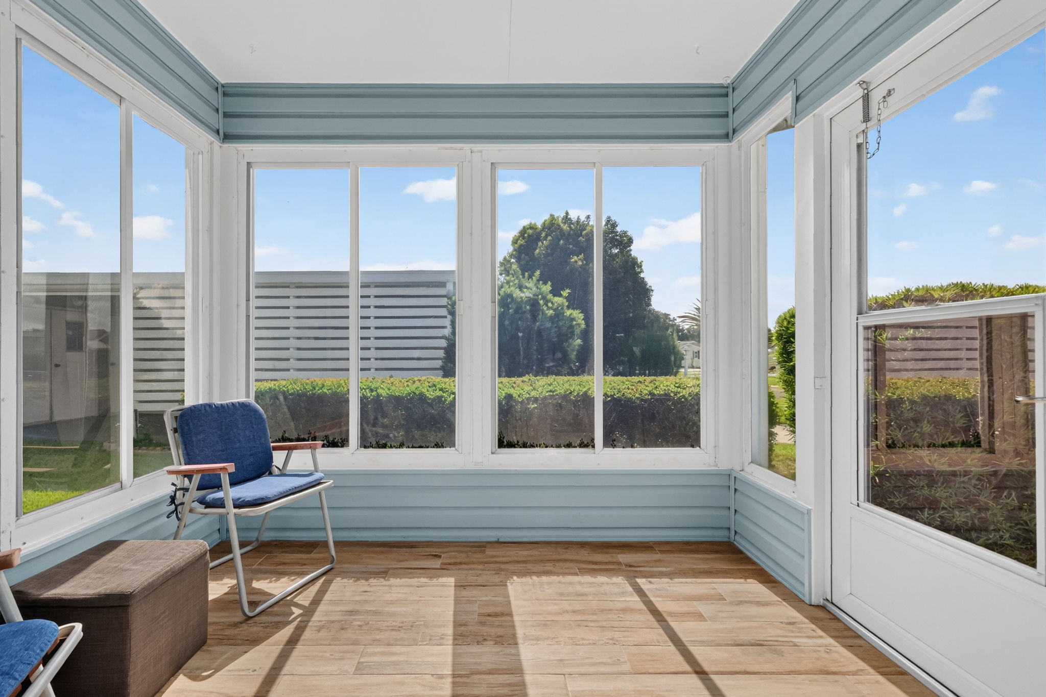 Glass-Enclosed Lanai