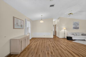 Dining and Living Rooms