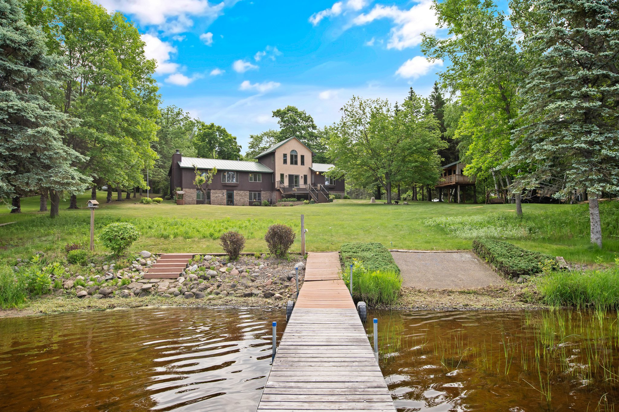 Property view from dock