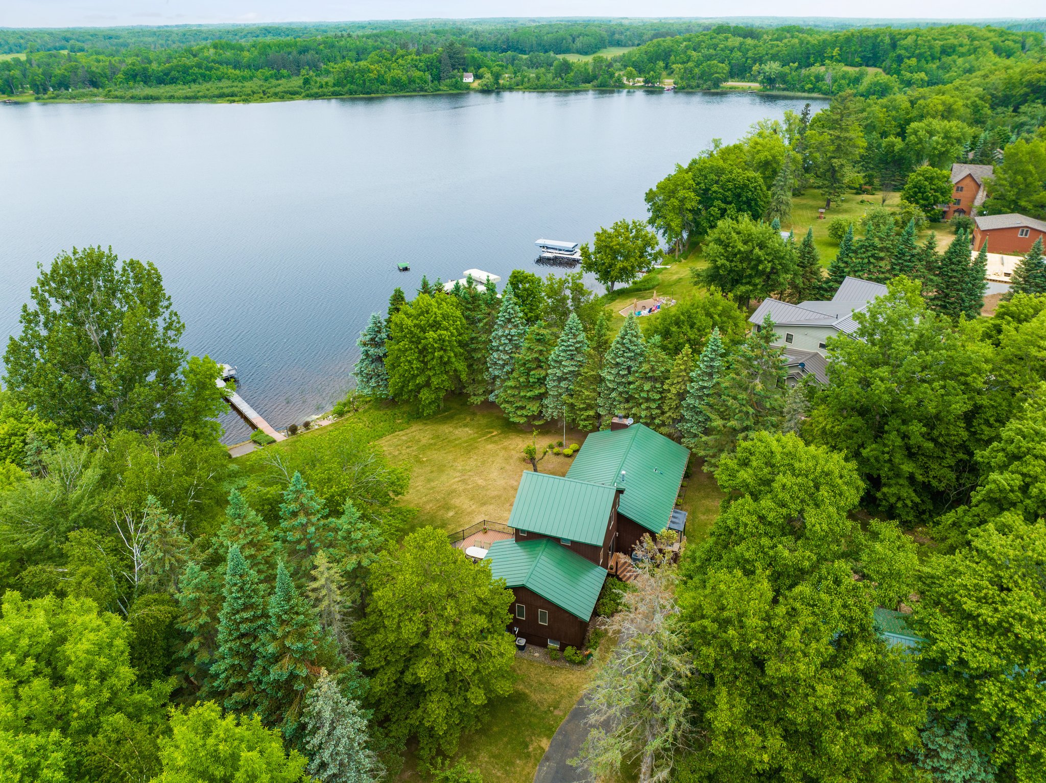 Aerial of Home from South