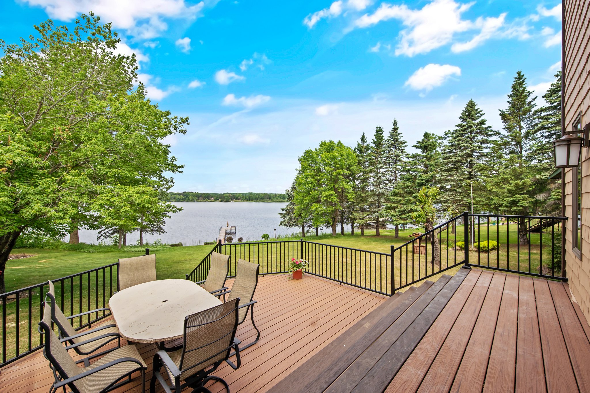 Lake views from main deck