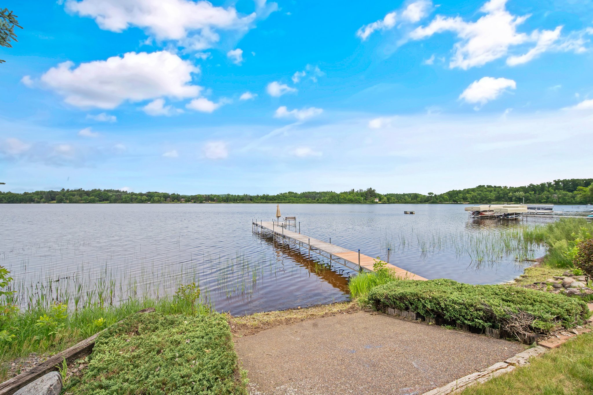 Boat ramp and dock