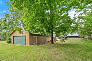 Rear of Garage and Dog Kennel