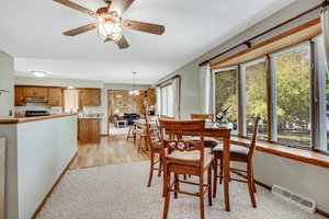 Informal Dining w/Large Bay Window