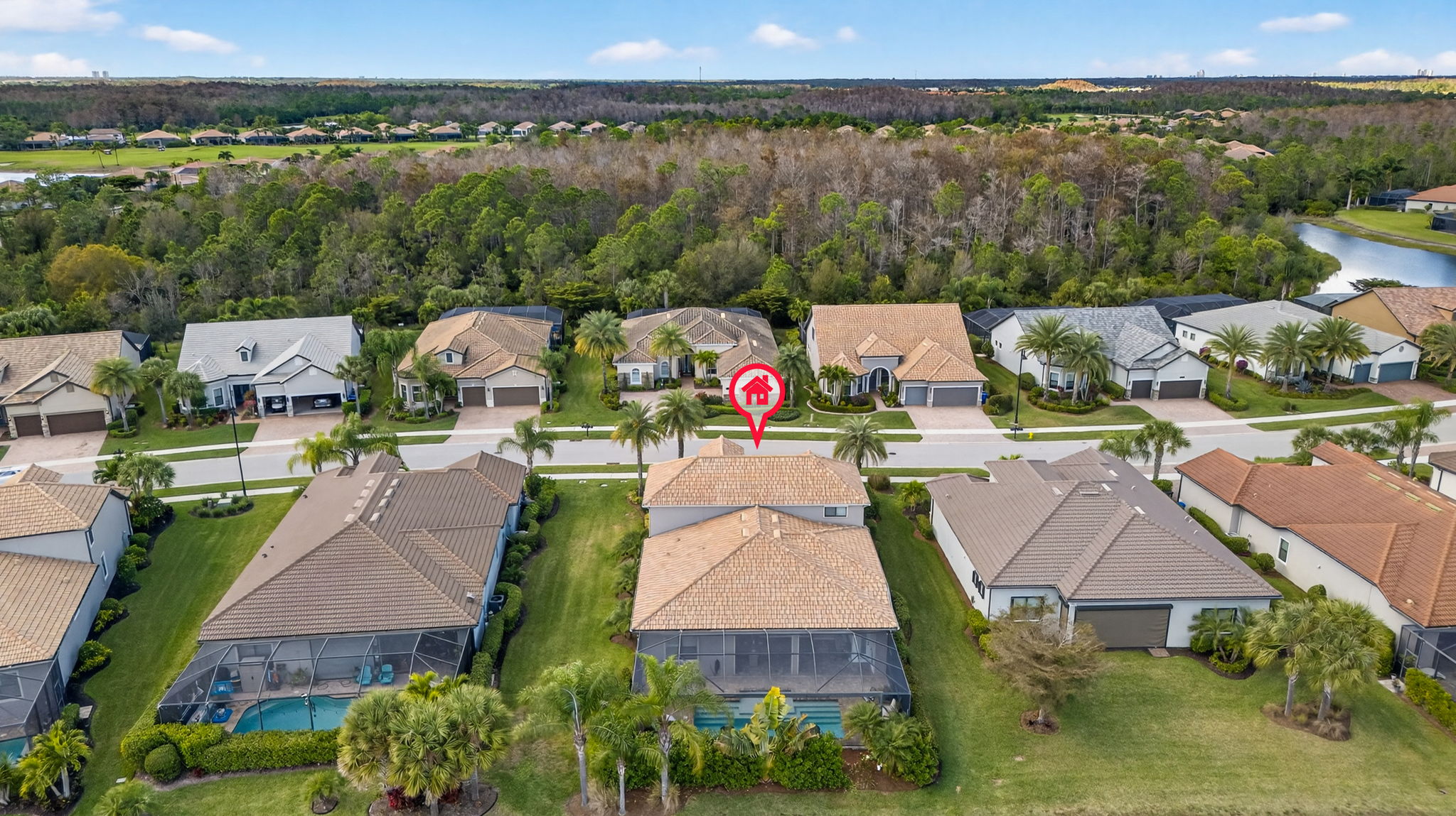 Aerial Rear Exterior 1 - marker