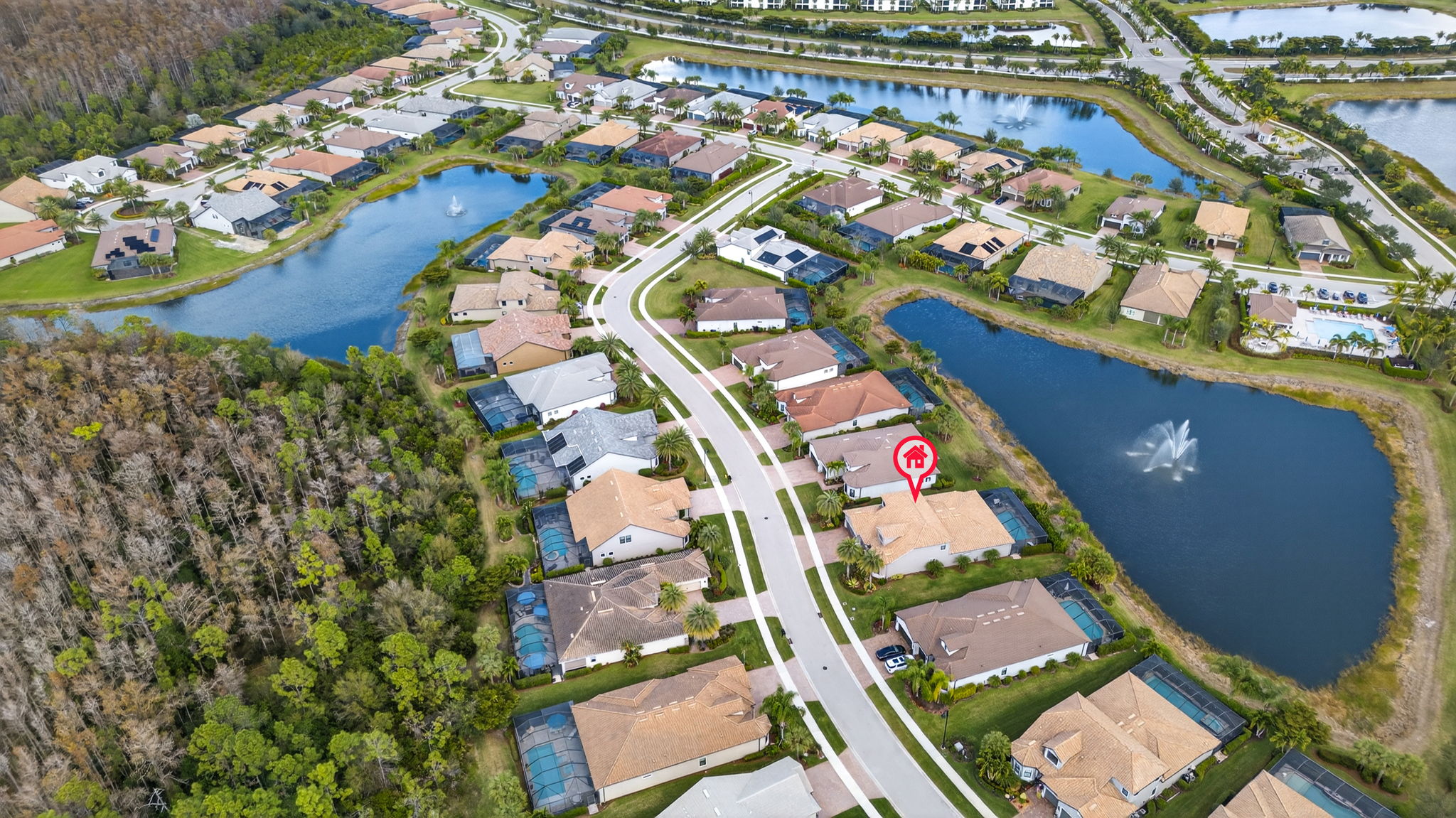 Aerial Front Exterior 2 - marker