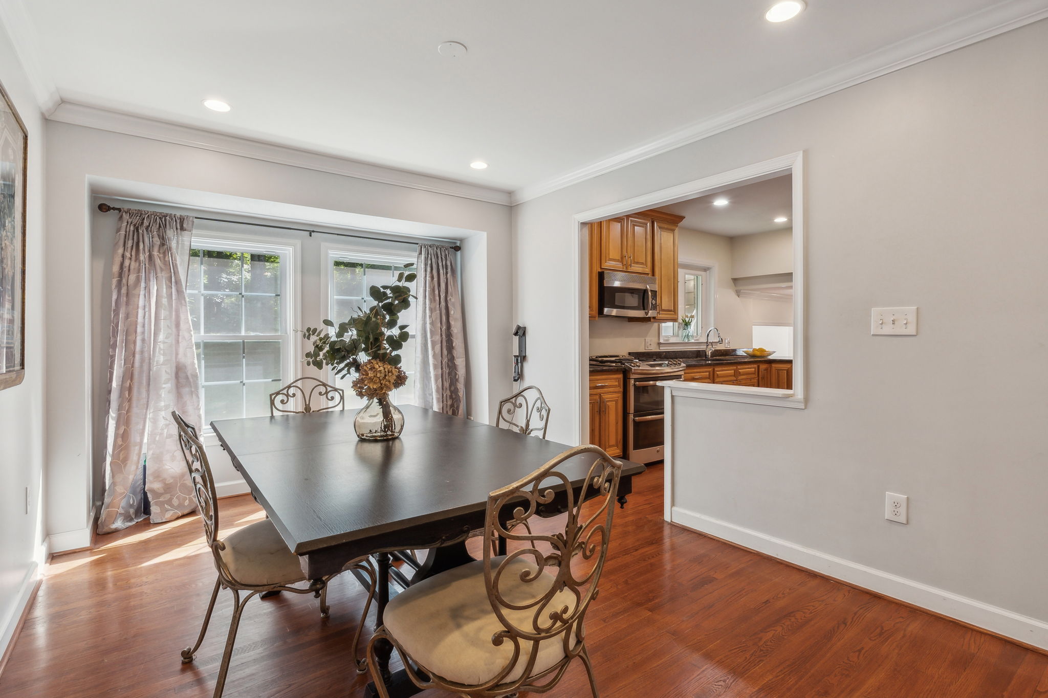 Dining Room into Kitchen