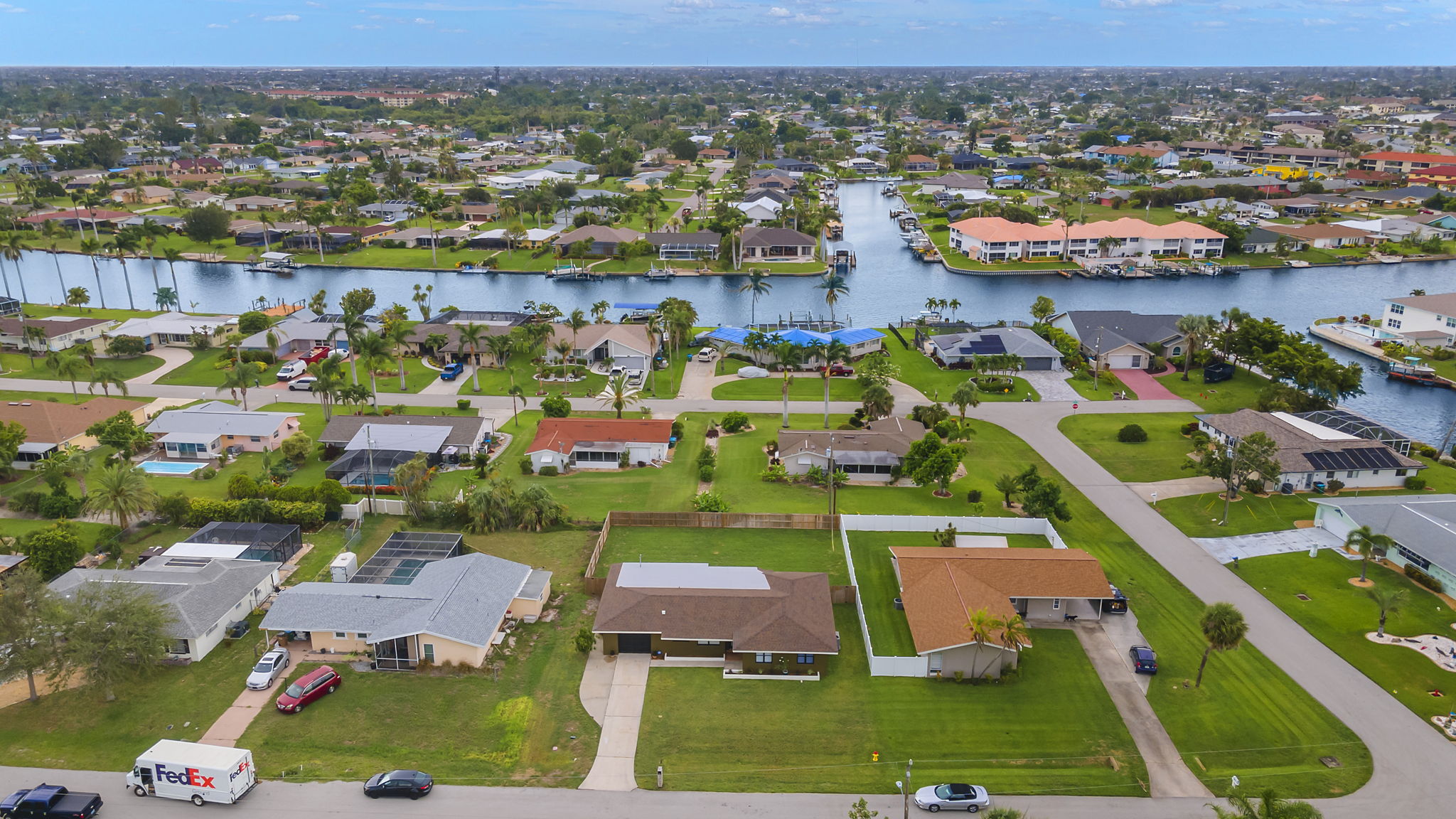 Aerial Front Exterior 1