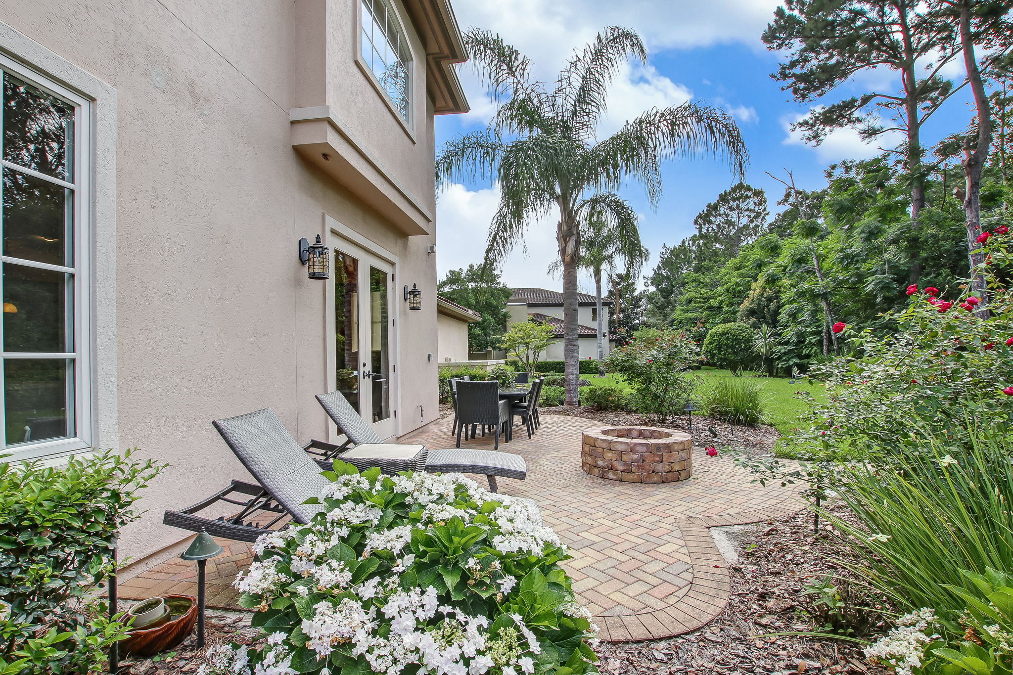 Rear Courtyard