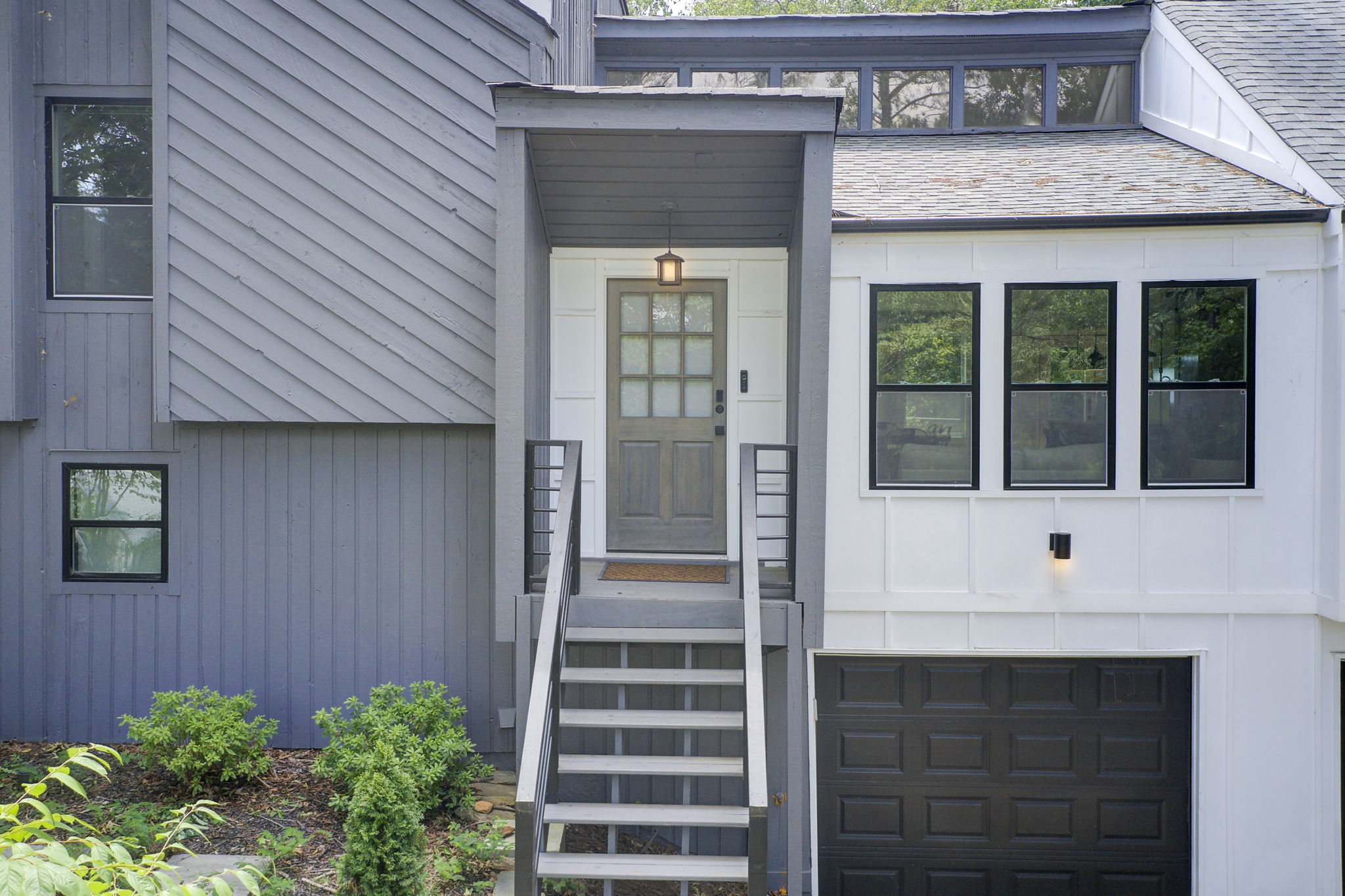 2 Aerial Exterior Front Partial w Entry Porch Detail