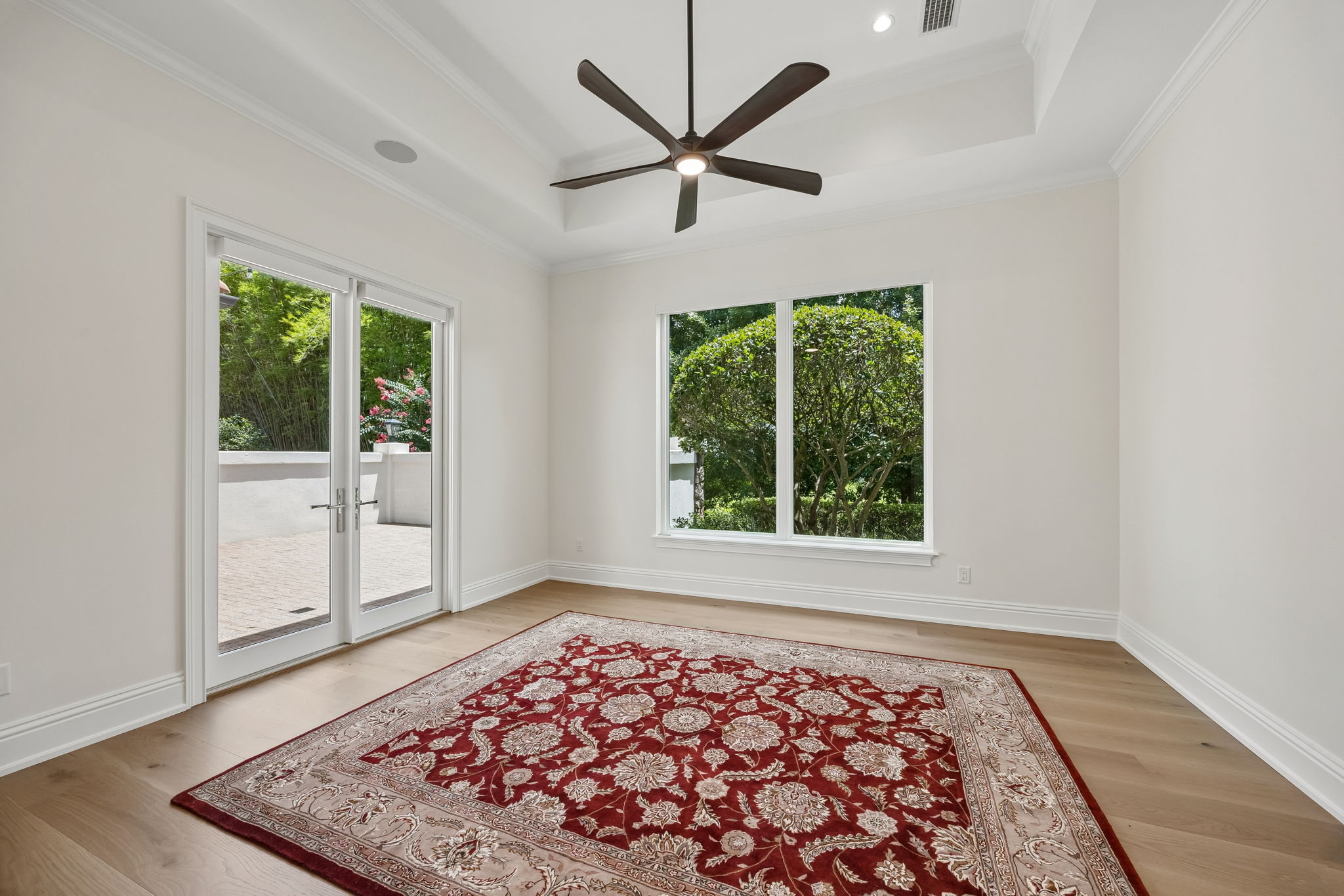 Formal Dining Room opens to Courtyard