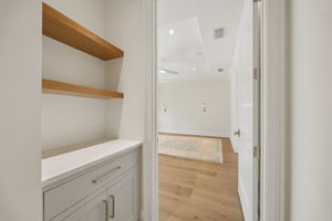 Hallway Display & Storage Area