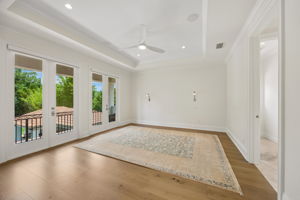 Owner's Suite Opens to Balcony