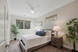 ADU Main Level Primary Bedroom