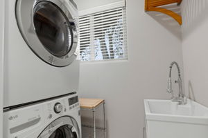 ADU Main Level Laundry Room