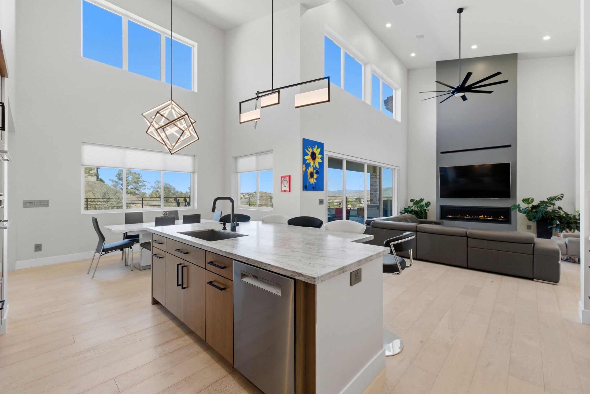 Kitchen to Living Room