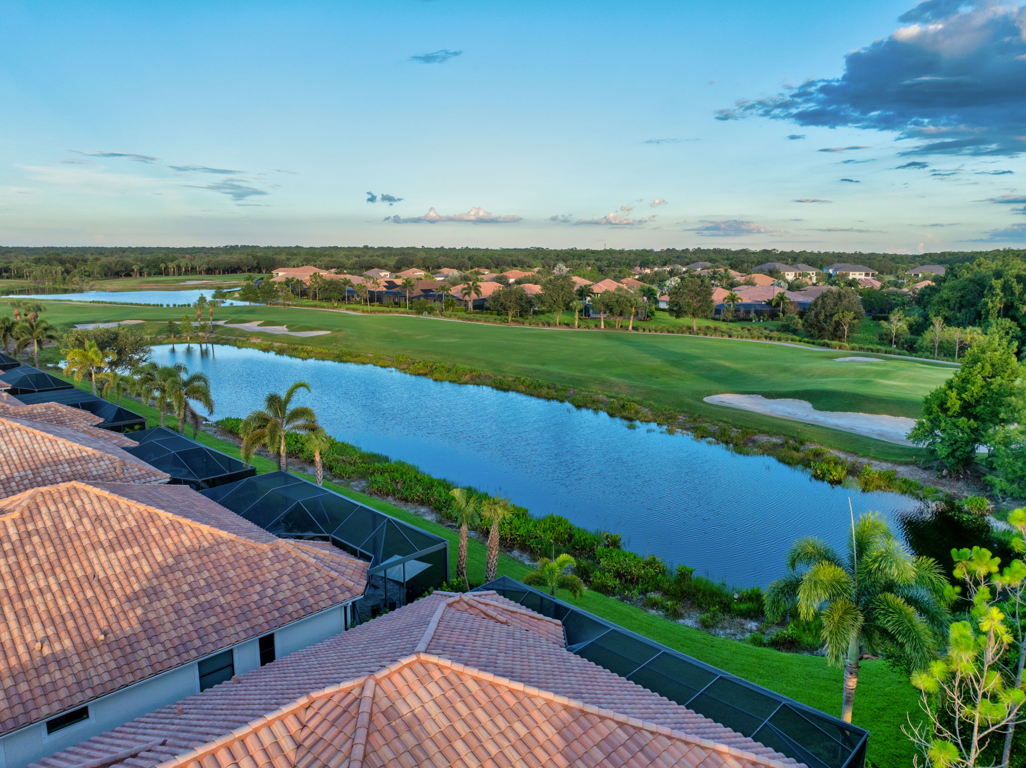 Aerial of Hole #7 "Eagle Course"