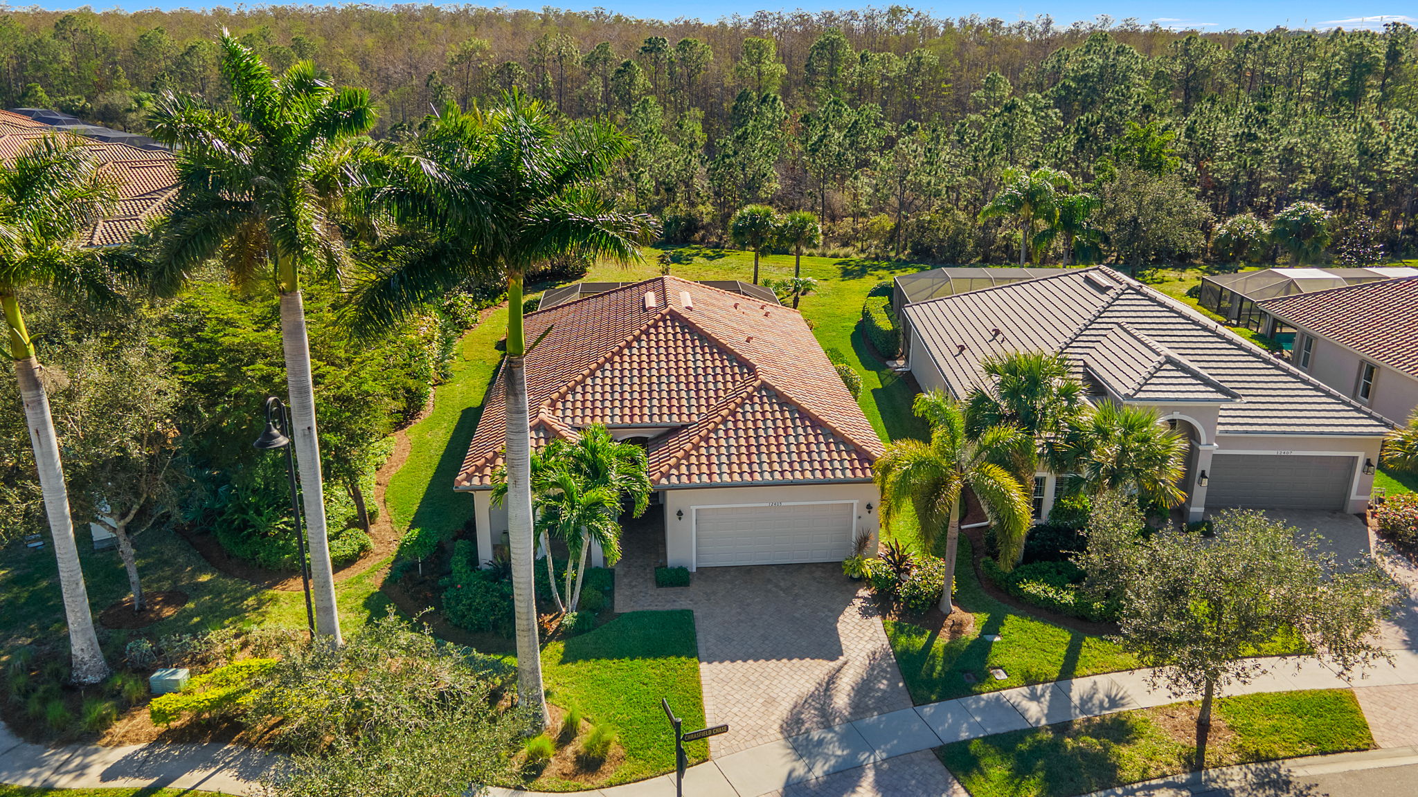 Aerial Front Exterior 3