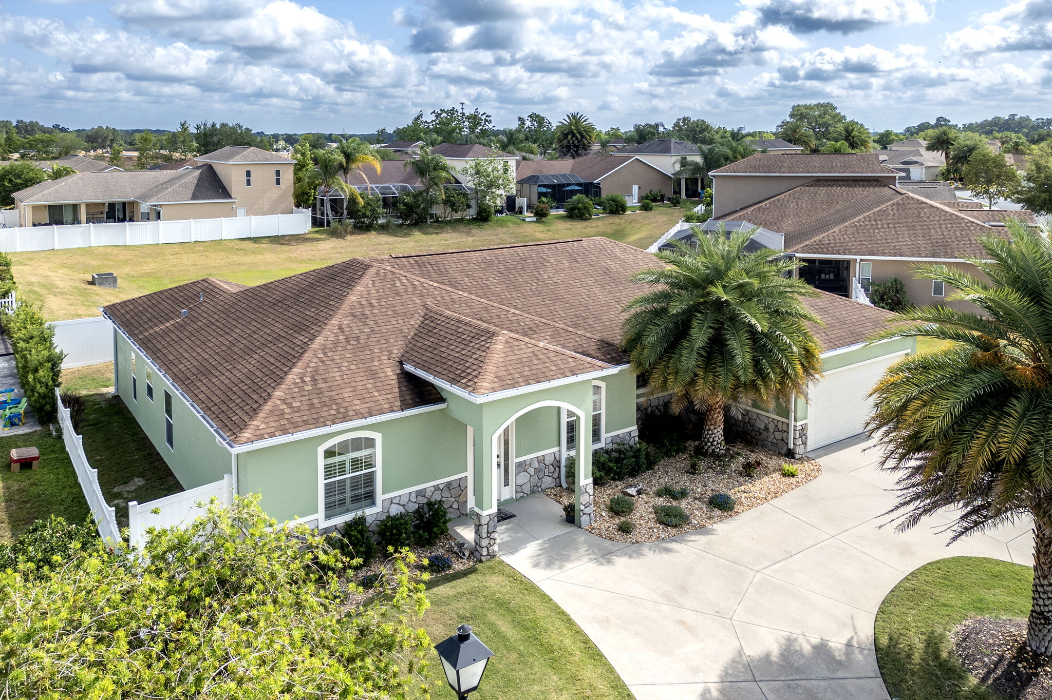 Aerial View From Front