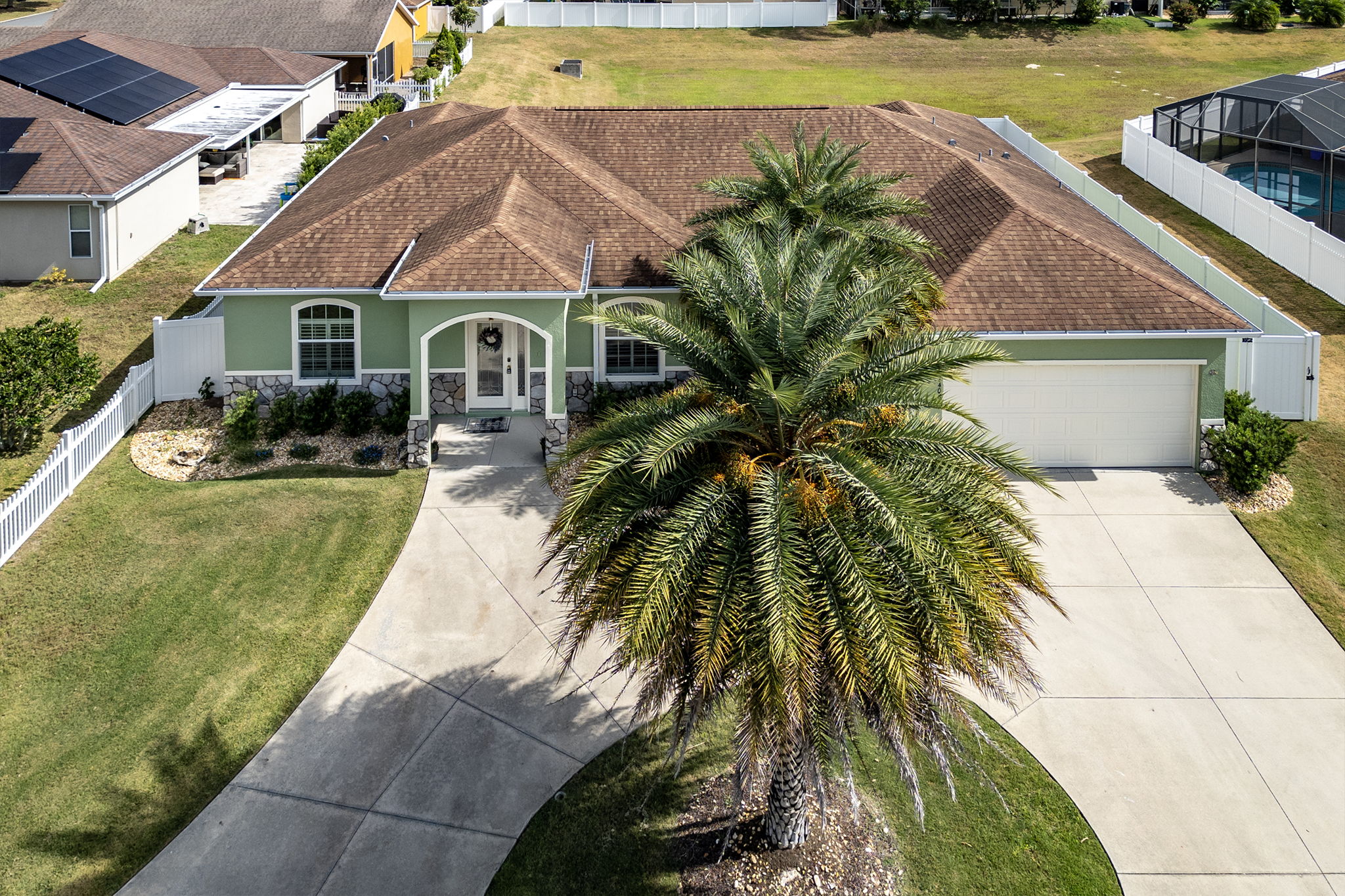 Aerial View From Front