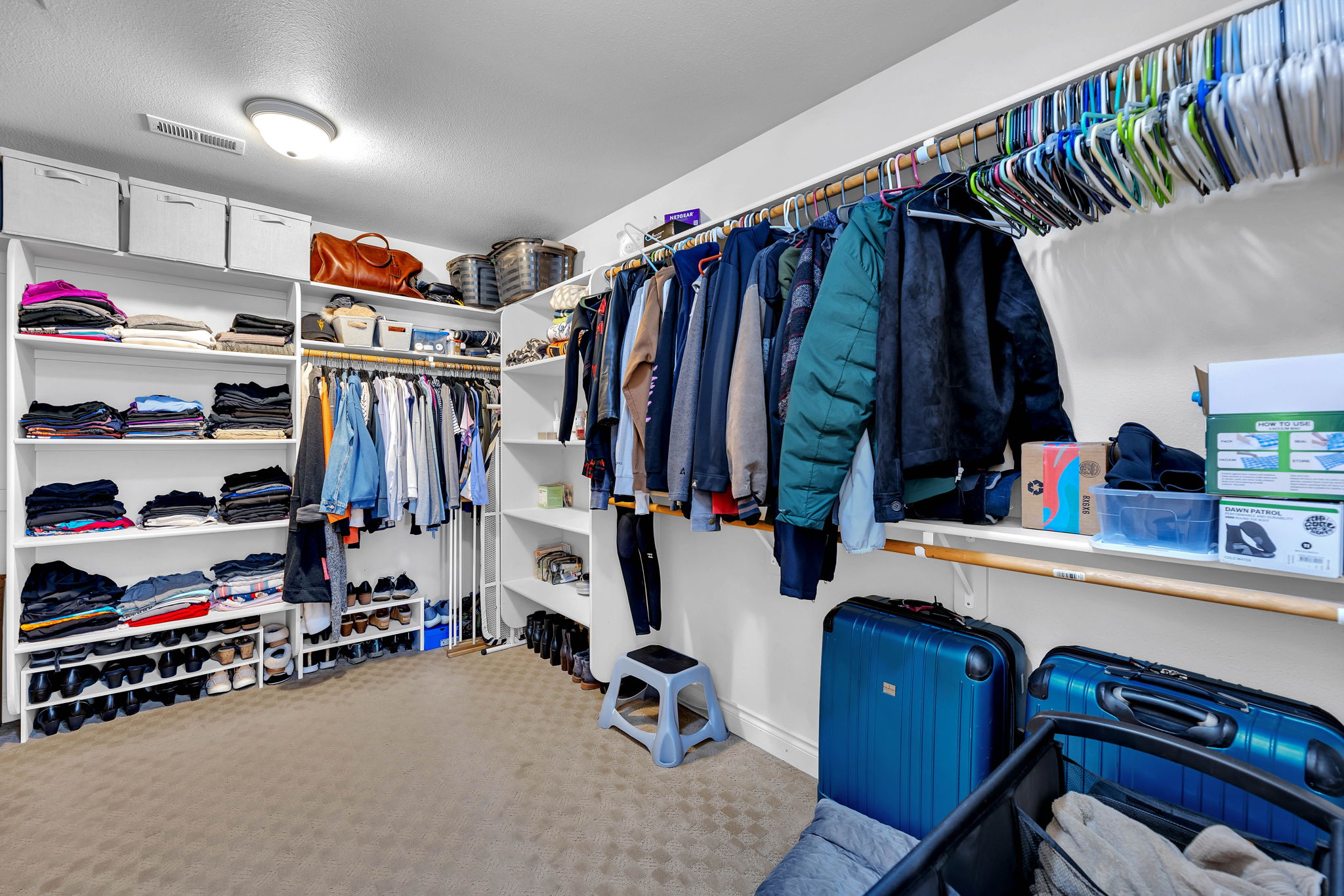 Primary Walk-in Closet