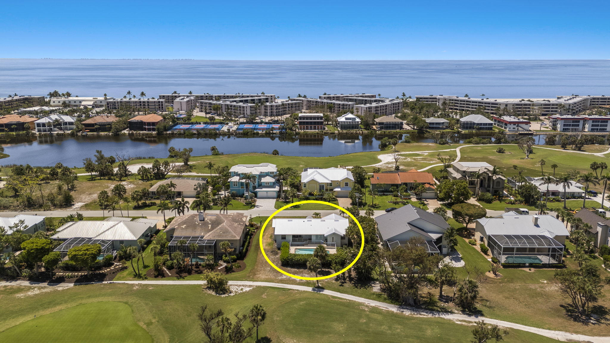 Aerial View 4 -Circles