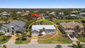 Aerial Front Exterior 1 of 2 -Circles