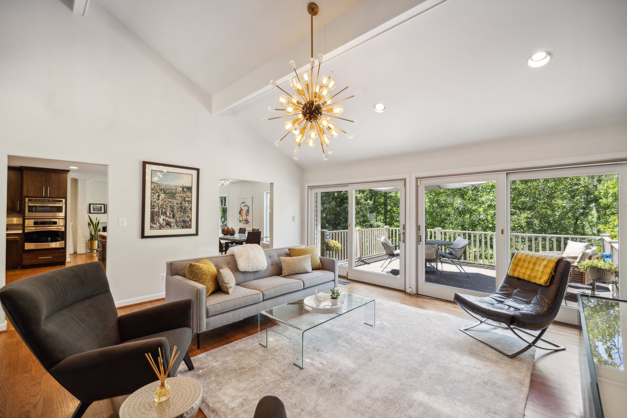 Great Room Open To Kitchen & Dining