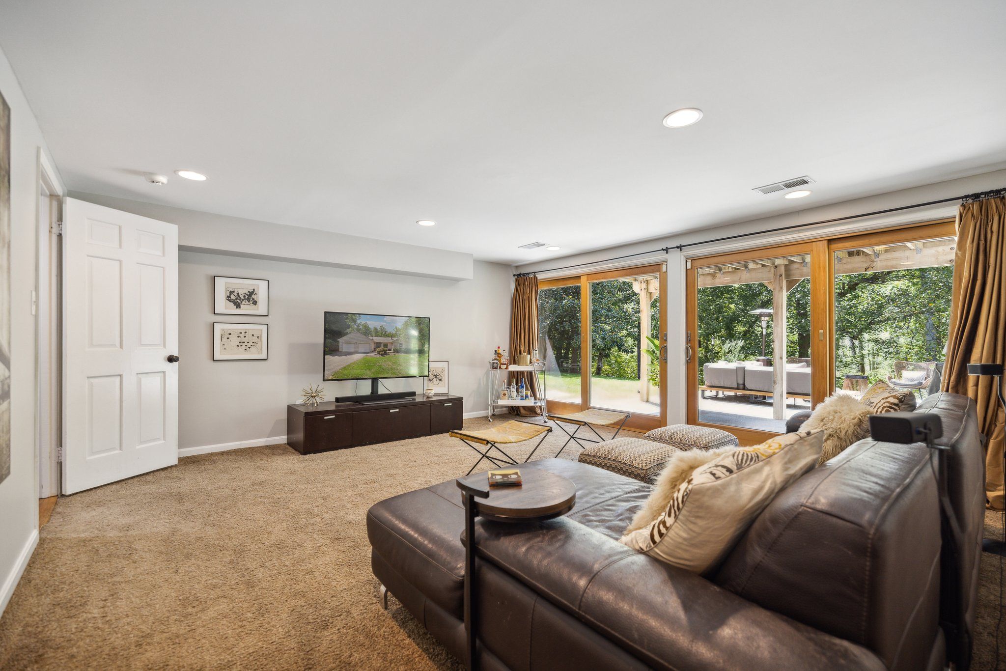 Lower Level Living Area