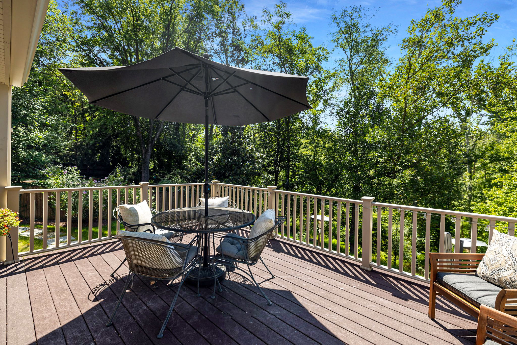 Deck Overlooking Acres of Parkland