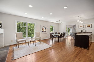 Sizeable Dining Area Off Kitchen