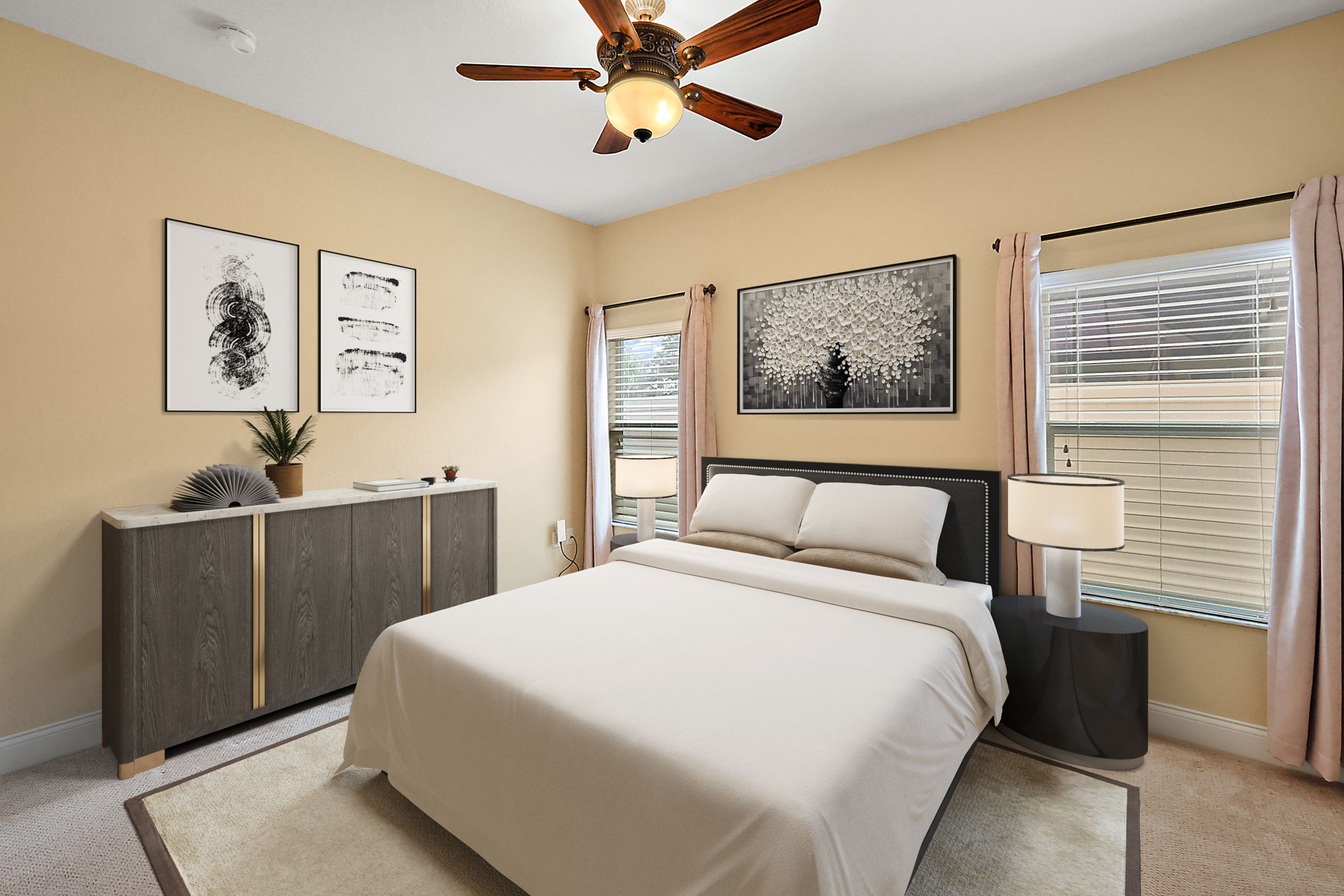 Third Bedroom (Virtually Staged)