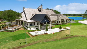 Aerial Rear View of Clubhouse