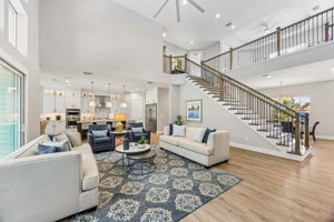 Two Story Great Room