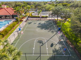 Lighted Basketball Courts