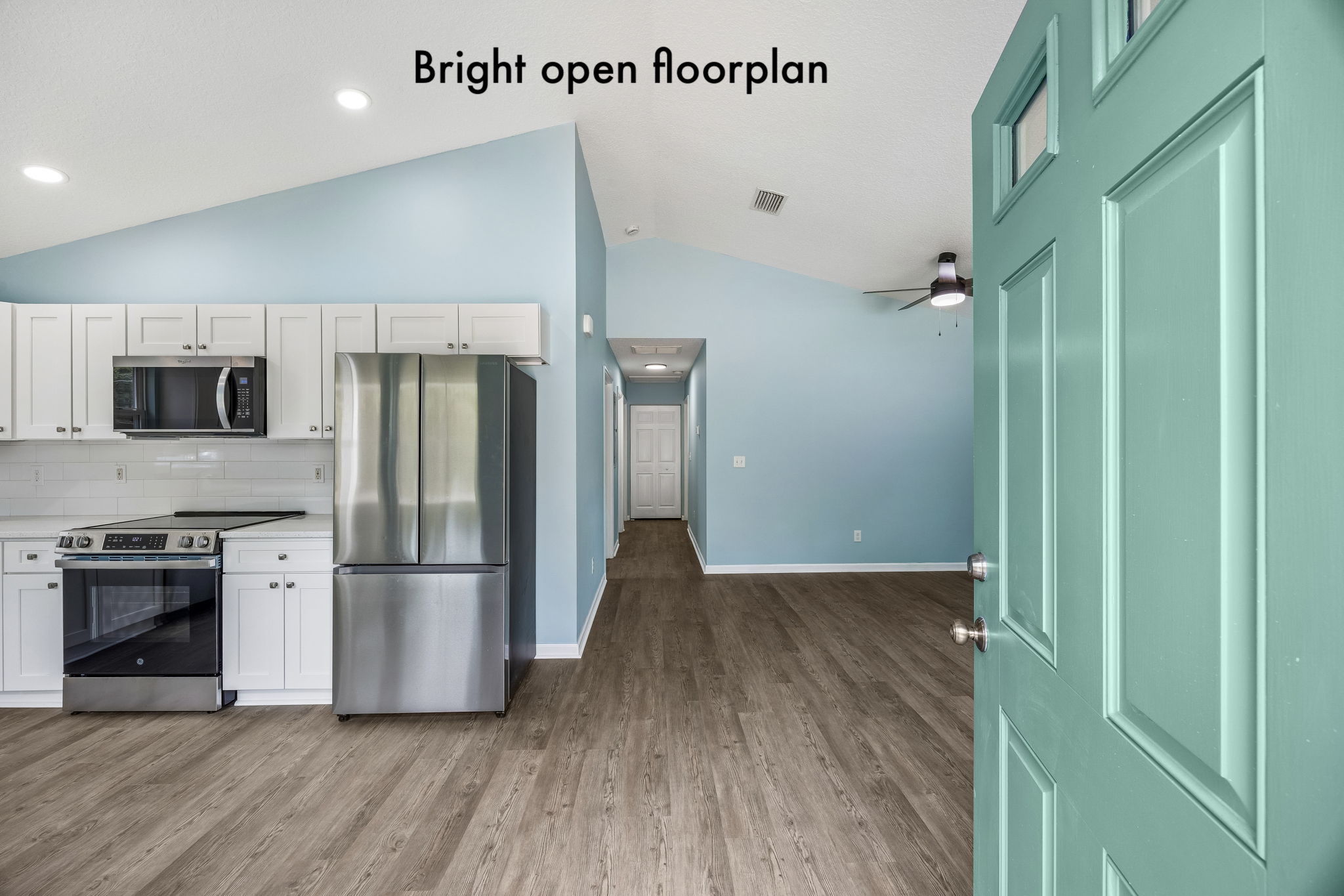 Step inside to a bright, open floor plan designed for comfortable daily living and easy entertaining ...