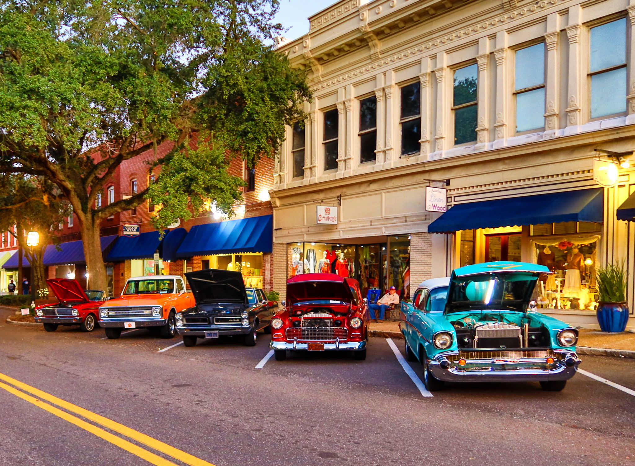 Acclaimed car shows and signature events transform Centre Street into one of the island’s most memorable gathering places