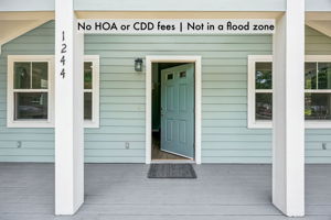 No HOA or CDD fees and located outside the designated flood zone, adding freedom and peace of mind