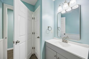 … with crisp finishes and thoughtful storage completing its clean, refreshed design