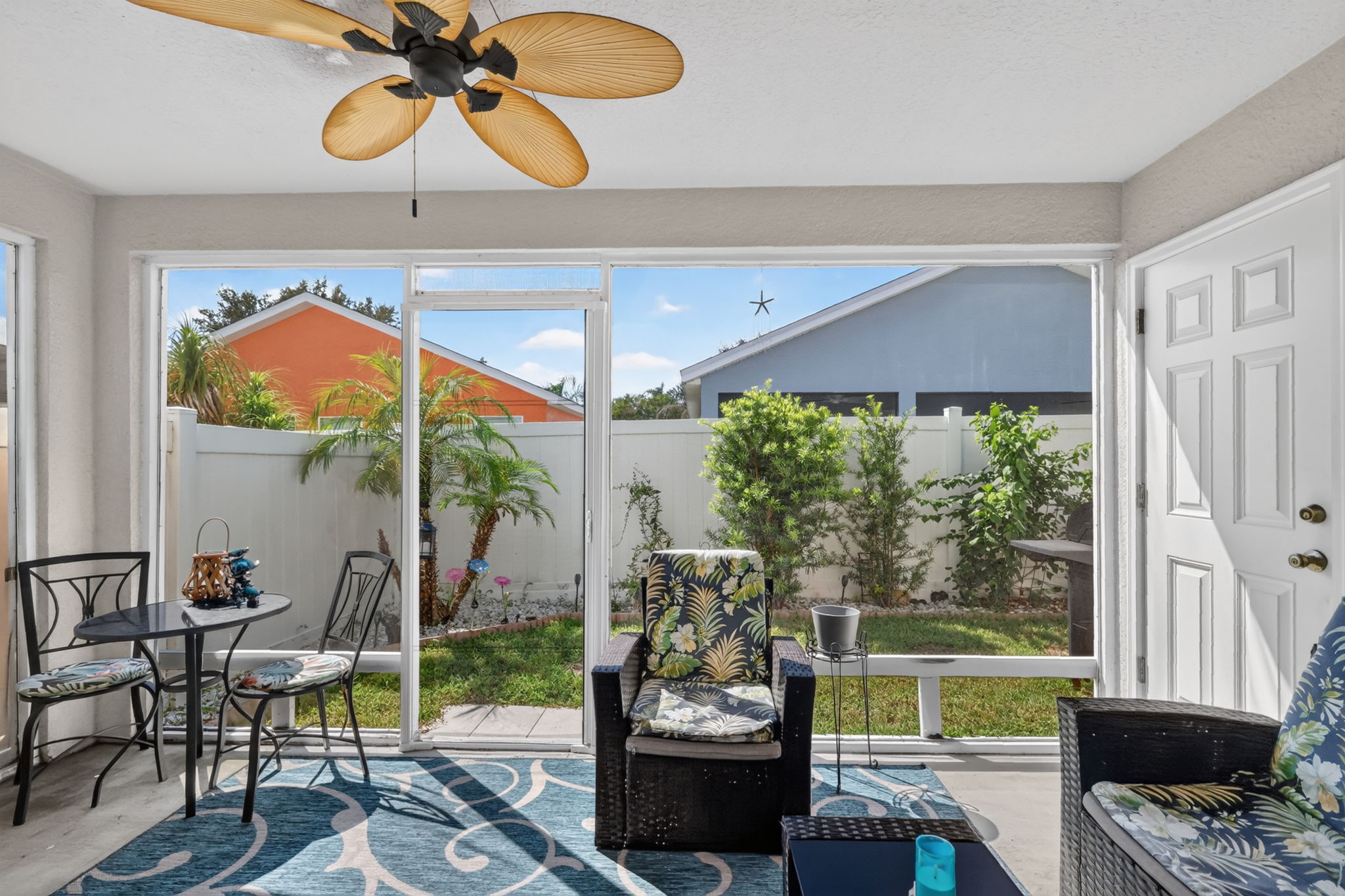 Screened Lanai with Rear Yard and PRIVACY Fencing
