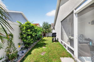 Rear Yard with PRIVACY Fencing
