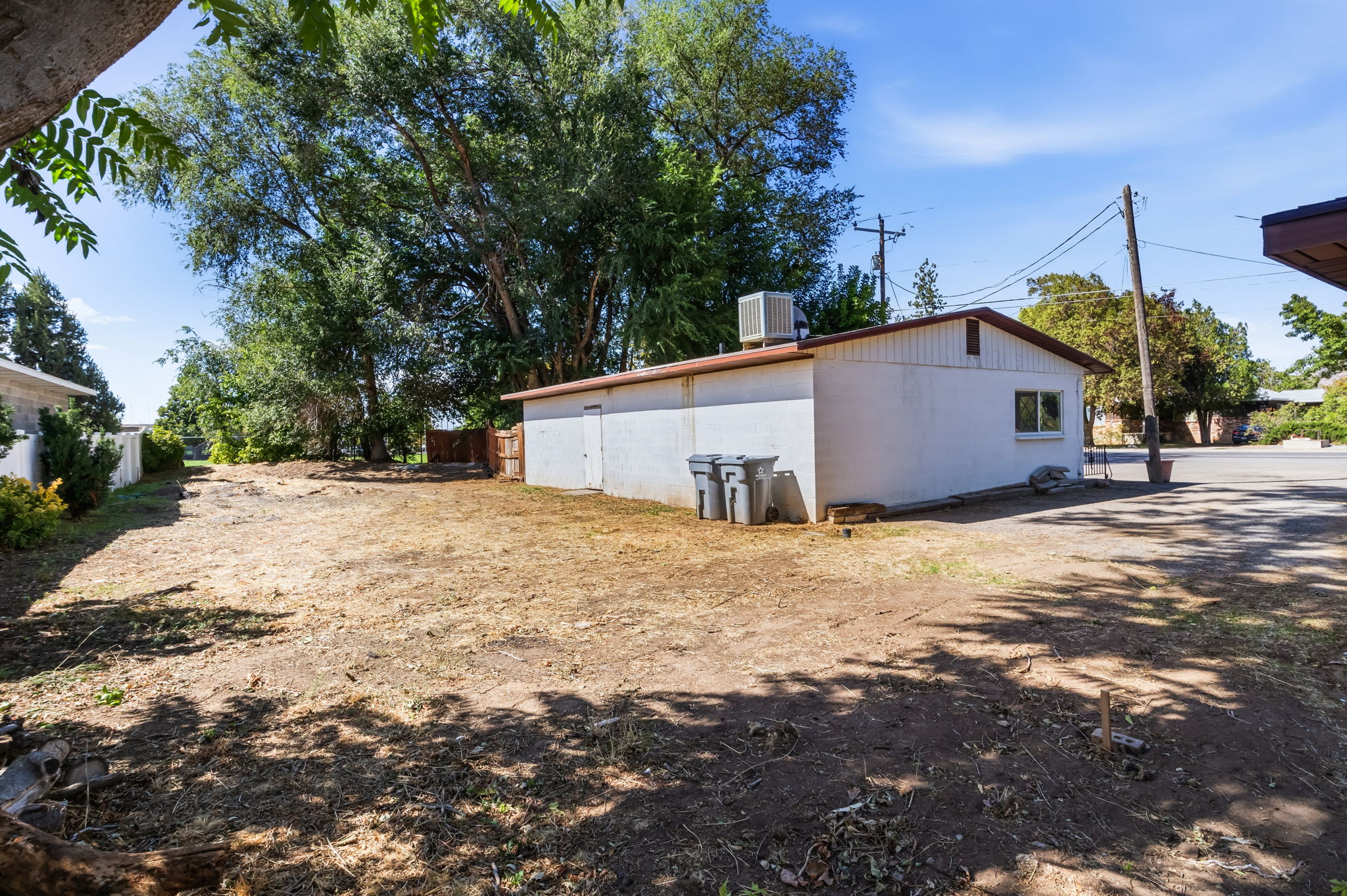 back of garage/detached business/ADU
