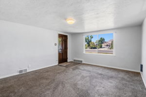 Living room, entry, large window