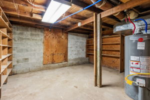 Basement storage