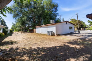 back of garage/detached business/ADU