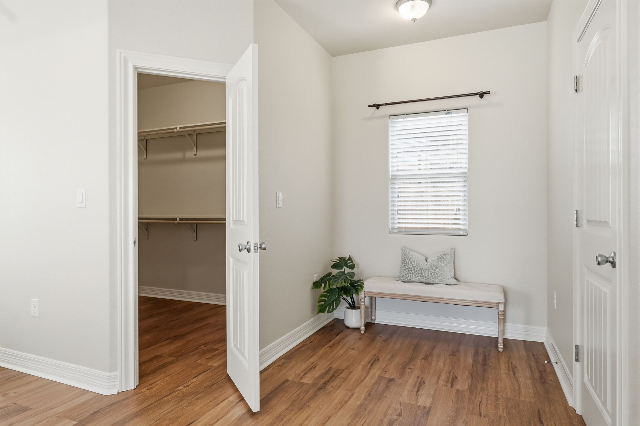 Primary Bedroom sitting/changing area