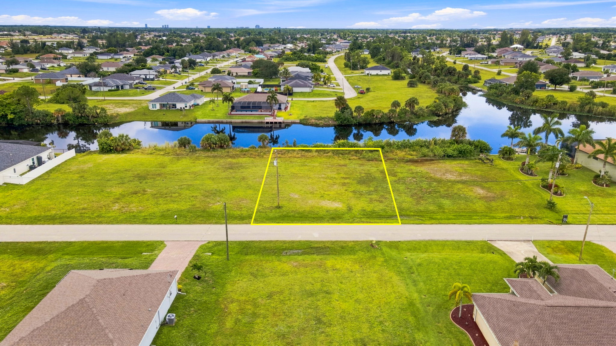 Aerial Front Exterior 1 - lot line