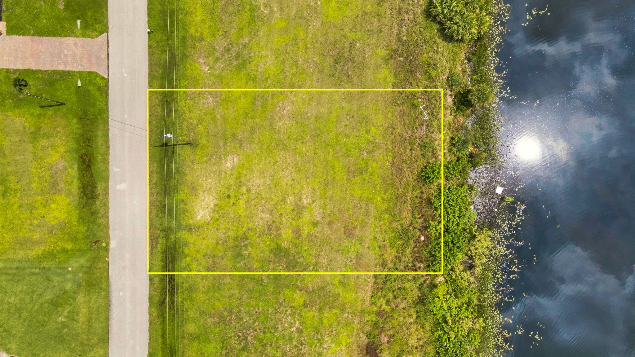 Aerial Overview - lot line